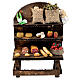 Banco dispensa presepe napoletano 12 cm 15x10x5 cm s1