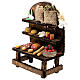 Banco dispensa presepe napoletano 12 cm 15x10x5 cm s2