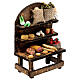 Banco dispensa presepe napoletano 12 cm 15x10x5 cm s3