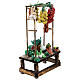 Banco verdure presepe napoletano 12 cm terracotta 15x10x5 cm s3
