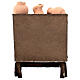 Banchetto vasi terracotta presepe Napoli 12 cm 15x10x5 cm s4