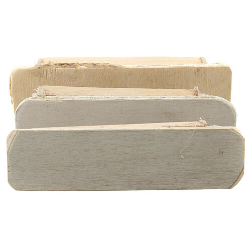 Set of 3 trays with loaves of bread for 10-12 cm Neapolitan Nativity Scene 6