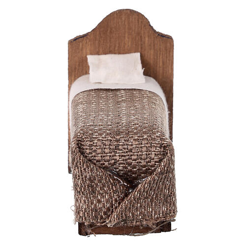 Letto presepe singolo 6 cm Napoli 5x10x5 cm 1