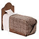 Letto presepe singolo 6 cm Napoli 5x10x5 cm s3