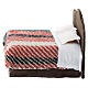 Letto matrimoniale presepe 8 cm Napoli coperte assortite s1