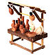 Scaffale stoviglie presepe 10 cm napoletano terracotta 10x10x5 cm s3