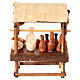 Scaffale stoviglie presepe 10 cm napoletano terracotta 10x10x5 cm s4