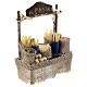 Neapolitan nativity scene pasta maker stand 10 cm jute wood s3