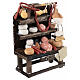 Shelf of cured meats and cheese for Neapolitan nativity scene 12 cm s3