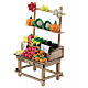 Nativity scene fruit vegetable market stand 12 cm Naples 15x10x5 cm s2