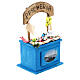 Banco pescheria presepe 10 cm napoletano 15x10x5 cm s3