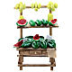 Market stall with watermelons, 15x10x5 cm, for 12 cm Neapolitan Nativity Scene s1