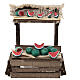 Wassermelonen-Verkaufsstand, Krippenzubehör, neapolitanischer Stil, für 10 cm Krippe, 15x10x5 cm s1