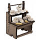 Banco formaggi presepe 10 cm Napoli 10x10x5 cm s3
