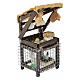 Banchetto galline uova presepe 10 cm Napoli 10x5x5 cm s3