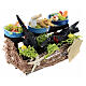 Market stall with fresh fish for 10 cm Neapolitan Nativity Scene, 5x10x5 cm s3