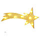 Estrella Cometa iluminada belén napolitano 40x15 cm s2
