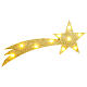 Estrella Cometa iluminada belén napolitano 40x15 cm s3