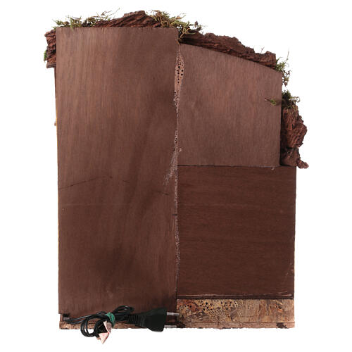Scenografia kuźnia do szopki neapolitańskiej 10–12 cm, 40×30×30 cm 4