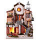 Nativity scene house from 18th century Naples 8 cm 45x35x30 cm s1