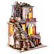 Hamlet with windmill and staircase for 10-12 cm Neapolitan Nativity Scene, 60x45x35 cm s6