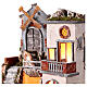 Borgo presepe napoletano mulino a vento scale 10-12 cm 60x45x35 cm s2