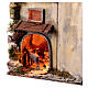 Borgo presepe vigna stalla stile settecentesco Napoli 10 cm 70x65x40 cm s6