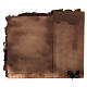 Borgo presepe napoletano 700 balconi fontana 10 cm 60x55x40 cm s6