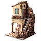 House in 18th century style with painter's atelier for 10-12 cm Neapolitan Nativity Scene, 40x25x25 cm s2
