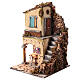 Casa stile 700 mestiere pittore presepe 10-12 cm Napoli 40x25x25 cm s2