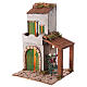 House in 18th century style with florist's shop for 10-12 cm Neapolitan Nativity Scene, 40x25x25 cm s2