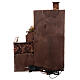 Casa vinaio presepe napoletano 10 cm stile 700 illuminata 35x25x25 cm s4