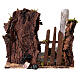 Ruined temple column Neapolitan nativity scene 14-20 cm illuminated 35x40x30 cm s4