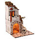 House in 18th century style with pizzaiolo's stall for 10 cm Neapolitan Nativity Scene, 40x25x25 cm s3