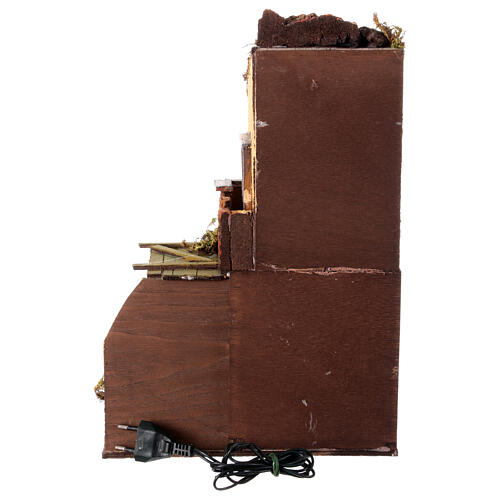 Dom w stylu '700' do szopki, dla figurek 12 cm, 37×25×25cm 4