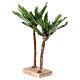 Set dos palmas floridas belén 10-12 cm napolitano 30x12x8 cm s2