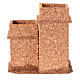 Miniature house at a distance for 3 cm Neapolitan Nativity Scene, 15x15x10 cm s4