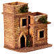 Miniature house distance Neapolitan nativity scene 3 cm 15x15x10 cm s3