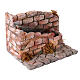 Kaskada fontanny do szopki, pomalowana, 15x20x15 cm s4