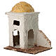 Miniatur-Haus, arabischer Stil, Krippenzubehör, für neapolitanische 4 cm Krippe, 12x12x10 cm s2