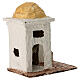 Miniatur-Haus, arabischer Stil, Krippenzubehör, für neapolitanische 4 cm Krippe, 12x12x10 cm s3