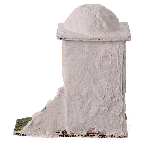 Miniature house in Arabic style for 4 cm Neapolitan nativity Scene, 12x12x10 cm 4