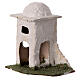 Maison miniature crèche napolitaine 4 cm style arabe 12x12x10 cm s2