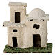 Miniature double house in Arabic style for 3 cm Neapolitan Nativity Scene, background setting, 10x10x5 cm s4