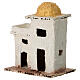 Double house in Arabic style for 4 cm Neapolitan Nativity Scene, background setting, 10x10x5 cm s2