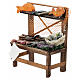 Fishmonger's stall with terracotta seafood for 12 cm Neapolitan Nativity Scene, 10x10x5 cm s3
