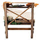 Fishmonger's stall with terracotta seafood for 12 cm Neapolitan Nativity Scene, 10x10x5 cm s5