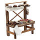 Baker's stall with terracotta food for 12 cm Neapolitan Nativity Scene, 15x10x5 cm s4