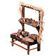 Banco panettiere presepe 12 cm Napoli miniature terracotta 15x10x5 cm s2