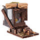 Pollaio legno con galline uova presepe 12 cm Napoli 10x10x10 cm s3